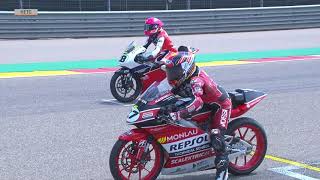 2021 Aragon Round 5 Race Hawkers European Talent Cup Championship [upl. by Tnert]