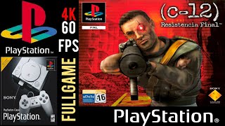 C12  Final Resistance Ps1 4K60fps UHD Longplay Walkthrough Playthrough full Movie Game [upl. by Nagyam]