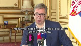 20240726  Vučić a bérekről [upl. by Yelha]