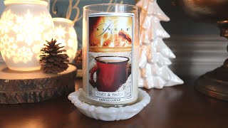 Candle Review Kringle Candle Cozy amp Warm  Winter Collection [upl. by Weiner]