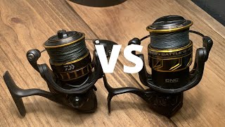 Penn Battle III VS Daiwa BG Whats the Difference Comparison and Review [upl. by Ras]