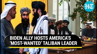 UAE’s Big Snub To Biden MBZ Meets Taliban Leader Sirajuddin Haqqani After Putin Drops Big Hint [upl. by Bast352]