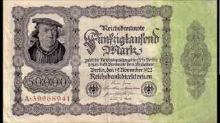 Inflation und Hyperinflation 1922  1923 [upl. by Noillid]