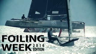 Best of The Foiling Week™  Hydrofoil Sailboat [upl. by Revell503]