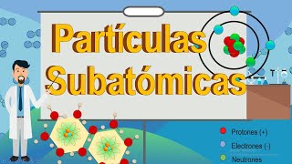 El átomo y sus partículas subatómicas electrones protones y neutrones [upl. by Farlay]