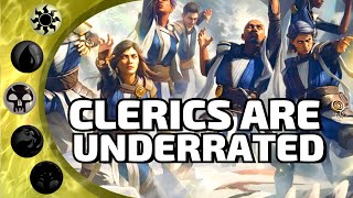 ⚫⚪I Spent A Full Day Making Lifegain Clerics Work  Magic MTG Arena Deck List Ranked Standard [upl. by Odlanir]