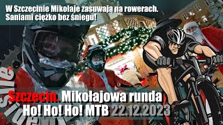 Mikołajowa runda MTB po Szczecinie 22 12 2023 [upl. by Ymerrej]