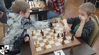 Tweedledee 1059 vs Tweedledum 1406 Chess Fight Night CFN Rapid [upl. by Borgeson735]