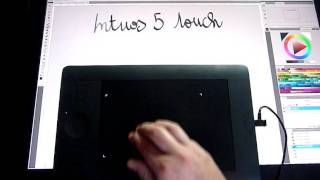 Wacom Intuos 5 touch  Small Size [upl. by Aibos]