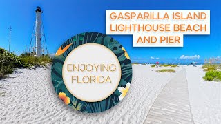 Exploring Gasparilla Island Lighthouse Beach amp Pier in Florida [upl. by Suoicerpal488]