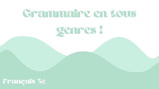 Quelques révisions de grammaire [upl. by Malley]