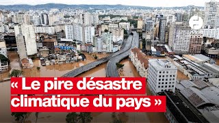 Les images des impressionnantes inondations au Brésil [upl. by Martelli]