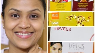 Facial At Home Under Rs 200  How To Use Affordable Facial Kits [upl. by Ilarin]