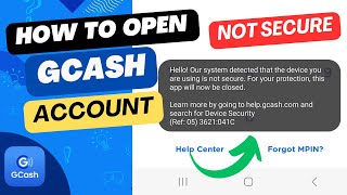 GCash Our system detected that your device is not secure Ref04 Ref05 Ref06  PROBLEM SOLVED [upl. by Wentworth664]