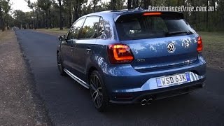 2015 Volkswagen Polo GTI DSG 0100kmh amp engine sound [upl. by Slavic659]