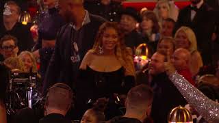 BEYONCÉ Reacting To Lizzos Acceptance Speech  Audience Cam  2023 GRAMMYs [upl. by Duwalt680]