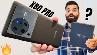 vivo X80 Pro Unboxing amp First Look  Ultimate DSLR in A Smartphone 🔥🔥🔥 [upl. by Apicella233]