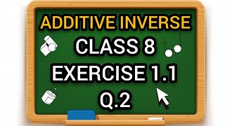 Q 2  Ex 11  Rational Numbers  NCERT Maths Class 8th  Chapter 1 [upl. by Merras]