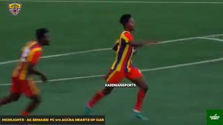 Great goal from Hearts of Oak 🌳 against AC Samassi Togo [upl. by Adnawot365]