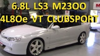 SUPERCHARGED STROKED LS3 VT CLUBSPORT [upl. by Aymer612]