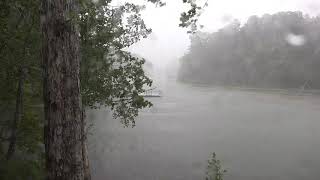 Category 5 Hurricane Video 4K  What Its Like Inside A Small Cabin In A Bad Storm Howling Wind Rain [upl. by Renie255]