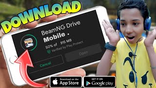 HOW TO DOWNLOAD BEAMNGDRIVE IN ANDROID  BEAMNGDRIVE MOBILE DOWNLOAD  TECHNO GAMERZ BEAMNGDRIVE [upl. by Cornie]