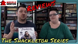 Meeple Mentor Reviews The Shackleton Series interactive puzzle adventure [upl. by Nhguahs]