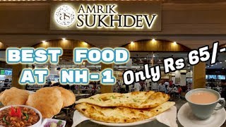 BEST FOOD AT NH1  MURTHAL KE PARANTHE  AMRIK SUKHDEV [upl. by Haeluj765]