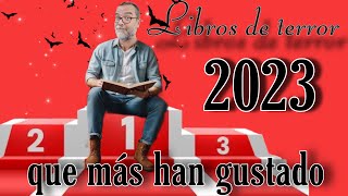 Libros de terror 🧟que más han gustado en el año 2023 [upl. by Benjamen83]