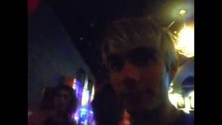 Waterparks interview part 2 Never shout Never Black cat Tour 11916 [upl. by Gerstner607]