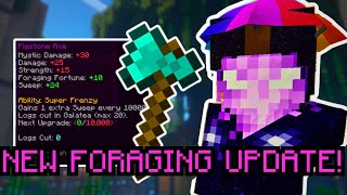 The Foraging update is finally coming out Hypixel Skyblock [upl. by Schlenger728]