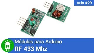 Como Usar e Programar o Módulo RF433  Vídeo 29 [upl. by Oilisab]