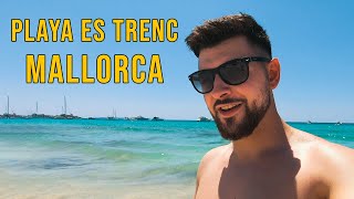 Is This the BEST BEACH in MALLORCA  Playa Es Trenc Mallorca  Mallorca Travel Vlog [upl. by Fidellia841]