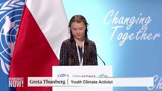 Greta Thunberg 15jarige klimaatactivist “De verandering komt of je dat nu leuk vindt of nietquot [upl. by Aidam576]