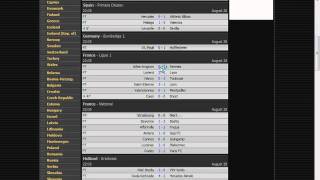 How to know Live scores of Football matches [upl. by Ynnatirb]