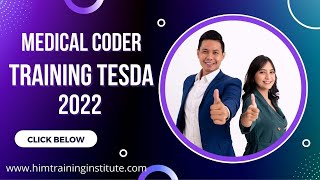 medical coder training tesda 2022 [upl. by Harbison]