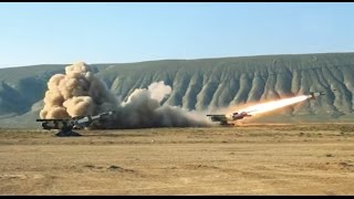 Live fire exercises with upgraded S125 Pechora missile system Azerbaijan [upl. by Ynnus]