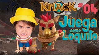 LA ESTRATEGIA ES NO HACER NINGUNA ESTRATEGIA KNACK PARTE 4  GAMEPLAY EN ESPAÑOL [upl. by Haraj271]