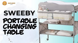 ✨ Sweeby Transform Baby Care with the Portable Changing Table You Need ✨ [upl. by Jarrad260]