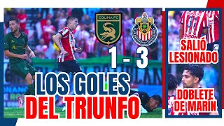 🔴 LOS GOLES DEL TRIUNFO DE CHIVAS SOBRE CAIMANES DE COLIMA [upl. by Marnia]