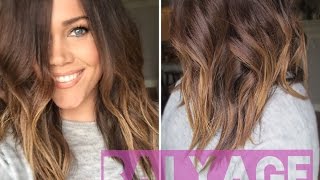 How to Balayage Highlight Your Hair at Home [upl. by Yvehc]