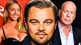 ¡Leo DiCaprio HUMILLADO por una modelo Sydney Sweeney ROMPE internet y Bruce Willis BAJÓ los brazos [upl. by Griz407]