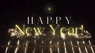 Fireworks Music  New Year Fireworks  Hd fireworks  welcome 2024  Azeenbasics [upl. by Elleneg]