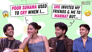 EXCLUSIVE Shah Rukh Khans EPIC invite to Siddhant Chaturvedi amp friends at Mannat  Ananya Panday [upl. by Beauchamp]