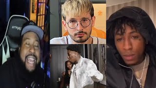 Tell em pull up DJ Akademiks reacts to NBA Youngboys response to Trap Lore Ross Documentary [upl. by Brosy]