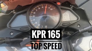 KPR 165 FI top speed  Lifan KPR 165 FI NBF 2 top speed [upl. by Northrup]