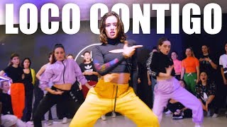 Loco Contigo  J Balvin Dj Snake Florencia Jazmin Peña Choreography [upl. by Leihcim]