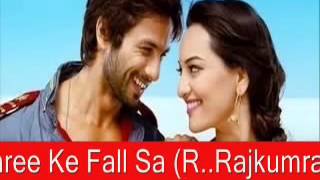 Saree Ke Fall Sa Full Song Audio R Rajkumar Shahid Kapo [upl. by Etnemelc]