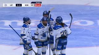 Highlights Leksands IF  SDE Hockey [upl. by Yebba]