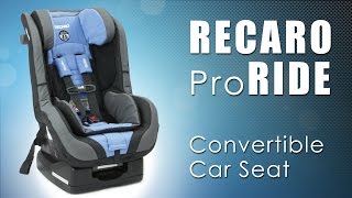 RECARO ProRIDE Convertible Car Seat [upl. by Elleniad]